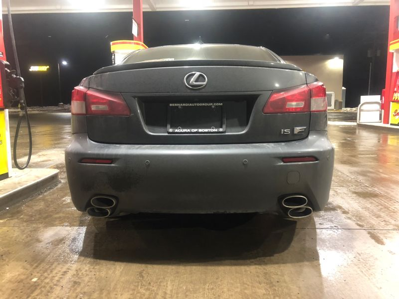 The exhausts might be fake, but they still look good.